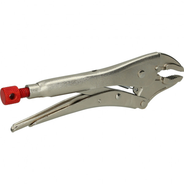 Cleste grip, pentru tevi, KS TOOLS 115.1033, diametru maxim 60 mm, lungime 220 mm, maner metalic, din otel crom vanadiu