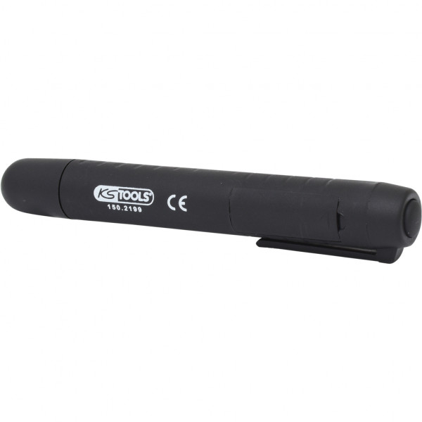 Tester pentru lichidul de frana KS TOOLS 150.2199, baterie AAA, 1.5V, pentru lichid DOT4, afisaj optic/5LED, carcasa material plastic