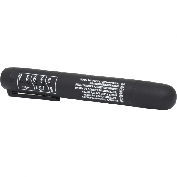 Tester pentru lichidul de frana KS TOOLS 150.2199, baterie AAA, 1.5V, pentru lichid DOT4, afisaj optic/5LED, carcasa material plastic