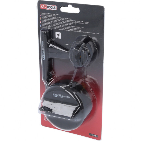 Set 3 piese pentru servisare ulei cutie de viteze KS TOOLS 150.9695, pentru cutia 9G-Tronic Mercedes,