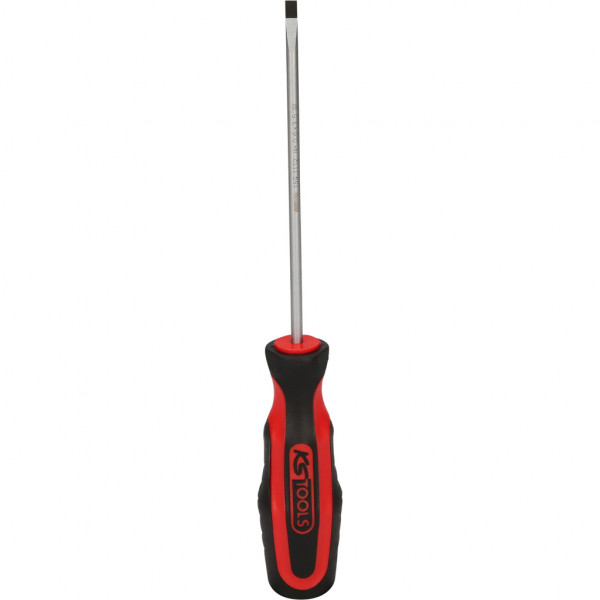 Surubelnita dreapta KS TOOLS ErgoTorque Plus 159.1112, 3.5 x 180 mm, tija crom vanadiu, maner cauciuc
