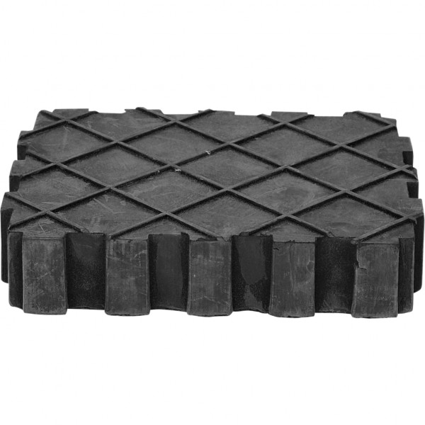 Insertie din cauciuc masiv pentru elevator KS TOOLS 160.0391, universala, 155 x 125 x 35 mm, suprafata striata