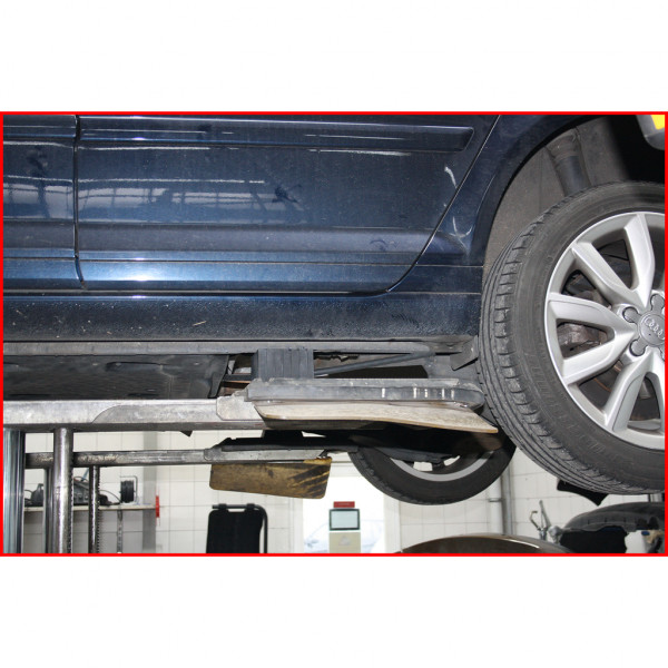 Insertie din cauciuc masiv pentru elevator KS TOOLS 160.0391, universala, 155 x 125 x 35 mm, suprafata striata