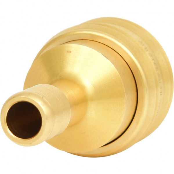 Cuplaj din alama pentru furtune de aer comprimat KS TOOLS 515.3487, diametru stut 9 mm, lungime 55 mm