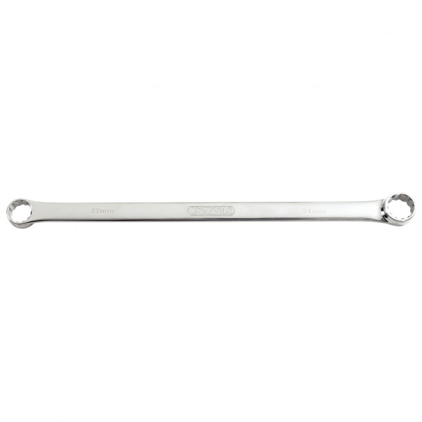 Cheie inelara dubla KS TOOLS ChromePlus XL 518.0822, deschidere cheie 10x11 mm, lungime 291 mm, otel crom vanadiu