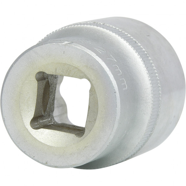 Cap cheie tubulara KS TOOLS 911.1585, antrenor patrat 1/2 inch, profil hexagonal, deschidere 12 mm, lungime 27 mm, otel crom vanadiu