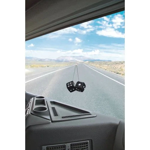 Ornament pentru parbriz LAMPA Lucky Vegas LAM37651, set zaruri, cu ventuza de prindere