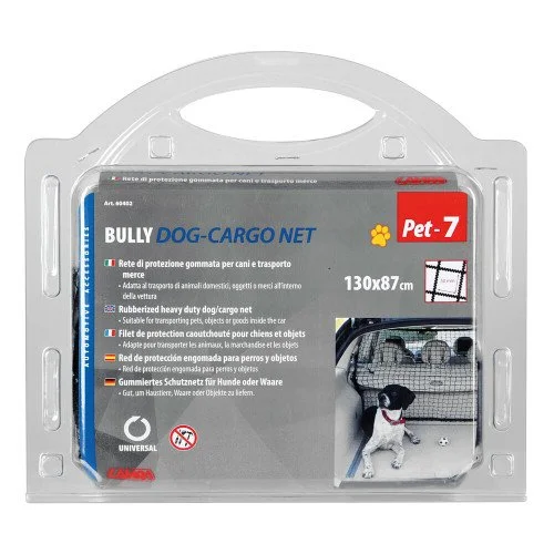 Plasa pentru protectie animale LAMPA LAM60402, montare in portbagaj, dimensiuni 130 x 87 cm, negru