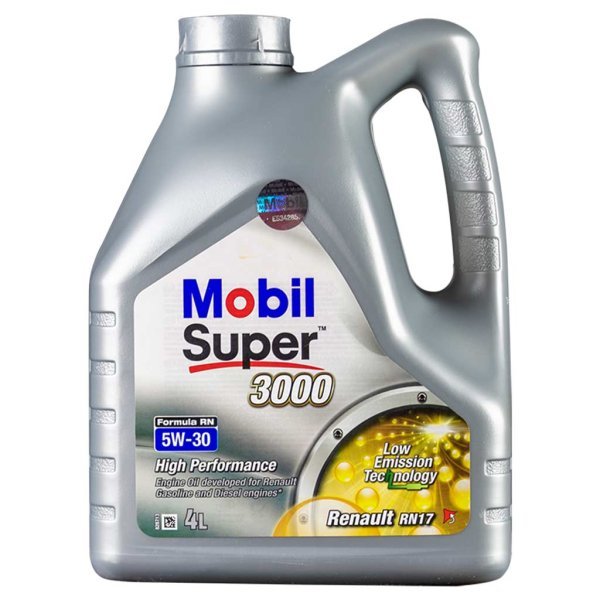 Ulei motor MOBIL Super 3000 Formula RN 5W30, volum 4 litri, sintetic