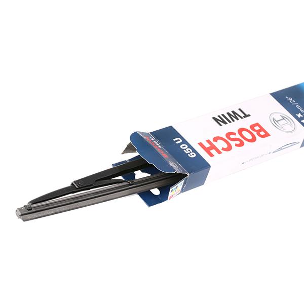 Lamela stergator parbriz BOSCH Twin 650U 3397004587, lungime 650 mm, montare stanga/dreapta