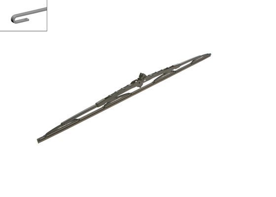 Lamela stergator parbriz BOSCH Twin 650U 3397004587, lungime 650 mm, montare stanga/dreapta