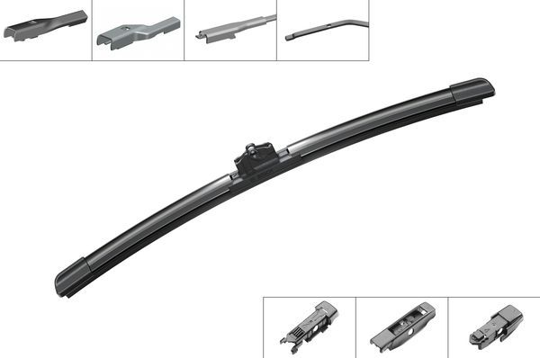 Lamela stergator BOSCH AeroTwin Plus AP13U 3397006827, lungime 340 mm, fara carcasa