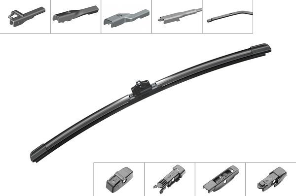 Lamela stergator BOSCH AeroTwin Plus AP16U 3397006829, lungime 400 mm, fara carcasa