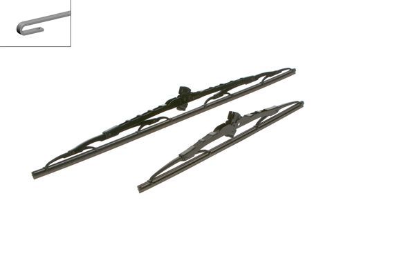 Set lamele stergator parbriz BOSCH Twin 577 3 397 010 298, lungime 575 mm, 380 mm, standard
