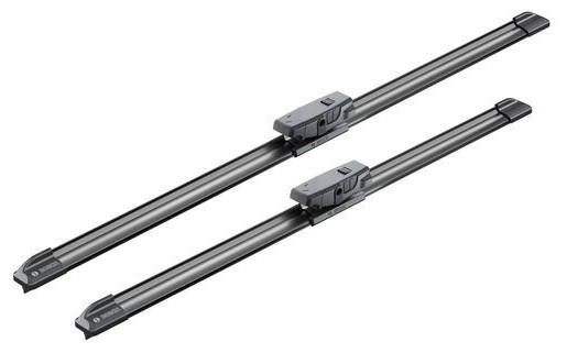 Set lamele stergator parbriz BOSCH AeroTwin AM460S 3 397 007 460, lungime 530 mm, 450 mm, fara carcasa, cu spoiler