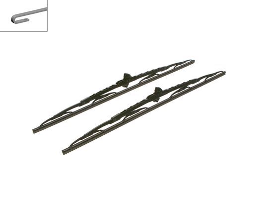 Set stergatoare BOSCH ECO 603C 3 397 005 772, lungime 600 mm, standard