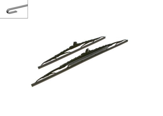 Set stergatoare BOSCH Twin 291S 3 397 010 291, lungime 600 mm, 450 mm, standard, cu spoiler