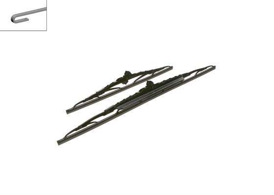 Set stergatoare BOSCH Twin Spoiler 601S 3 397 010 297, lungime 600 mm, 400 mm, standard, cu spoiler
