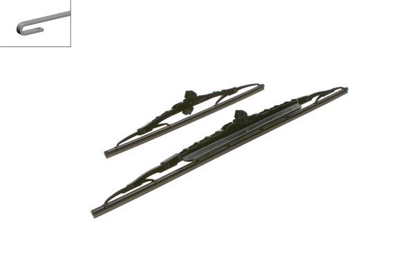 Set stergatoare BOSCH Twin Spoiler 578S 3 397 010 404, lungime 575 mm, 360 mm, standard, cu spoiler