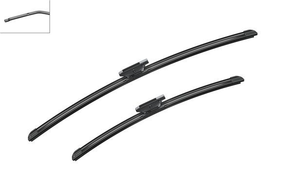 Set stergatoare BOSCH AeroTwin A248S 3 397 014 248, lungime 600 mm, 450 mm, fara carcasa, pentru vehicule cu volan pe stanga