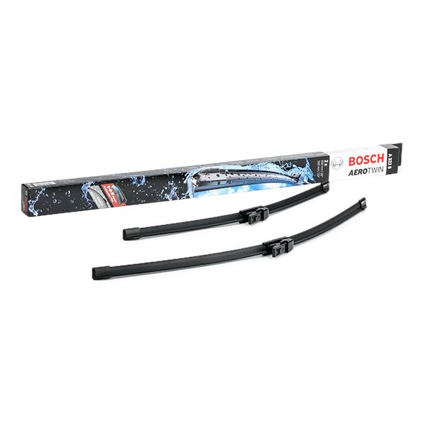 Set stergatoare BOSCH AeroTwin A322S 3397014422, lungime 650 mm, 500 mm, lama lata, pentru vehicule cu volan pe stanga