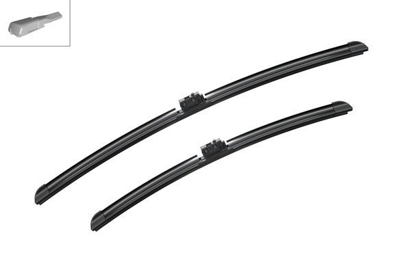 Set stergatoare BOSCH AeroTwin A204S 3397014204, lungime 600 mm, 475 mm, fara carcasa, pentru vehicule cu volan pe stanga