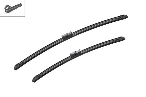 Set stergatoare BOSCH AeroTwin A931S 3397118931, lungime 550 mm, 450 mm, fara carcasa, pentru vehicule cu volan pe stanga