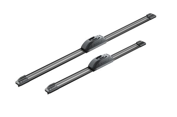 Set stergatoare BOSCH AeroTwin Retro AR534S 3397007503, lungime 530 mm, 380 mm, kit retrofit, fara carcasa, pentru vehicule cu volan pe stanga