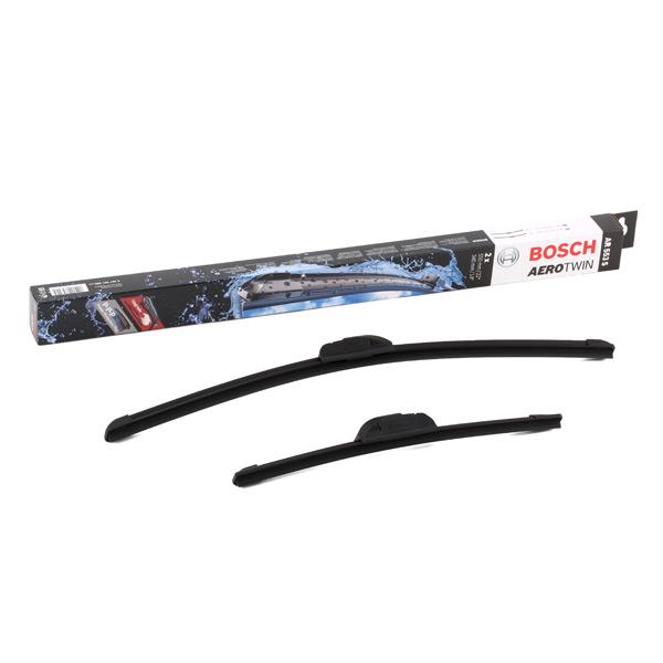 Set stergatoare BOSCH AeroTwin AR553S 3397007589, lungime 550 mm, 340 mm, fara carcasa, pentru vehicule cu volan pe stanga