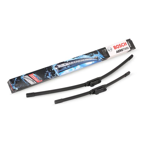 Set stergatoare BOSCH AeroTwin A555S 3397007555, lungime 600 mm, 400 mm, fara carcasa, pentru vehicule cu volan pe stanga