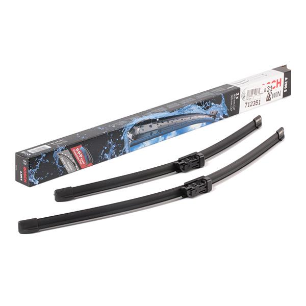 Set stergatoare BOSCH AeroTwin A296S 3397007296, lungime 600 mm, 500 mm, fara carcasa