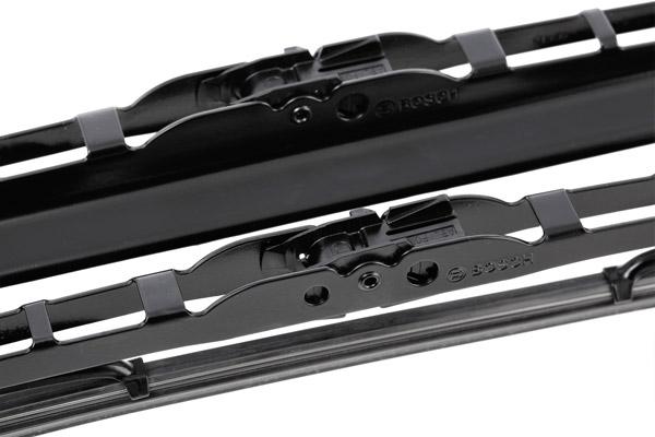 Set stergatoare parbriz BOSCH Twin 530S 3397118401, cu spoiler, lungime 2 x 530 mm, standard