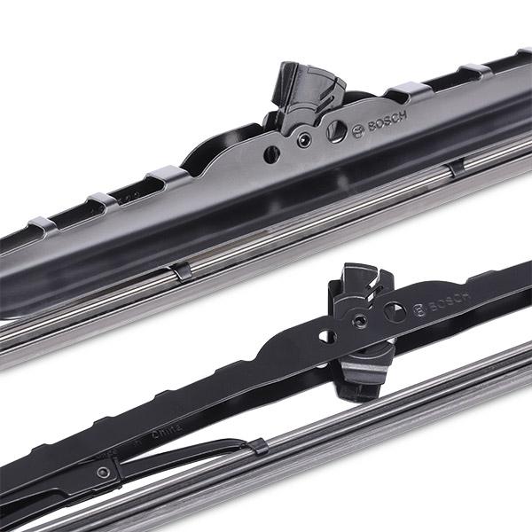 Set stergatoare parbriz BOSCH Twin 503S 3397118566, cu spoiler, lungime 500 mm, 475 mm, standard