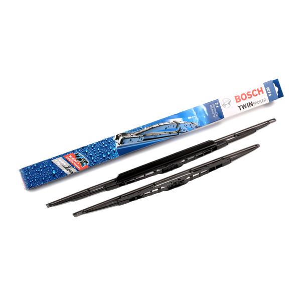 Set stergatoare parbriz BOSCH Twin 607S 3397118306, cu spoiler, lungime 600 mm, 475 mm, standard