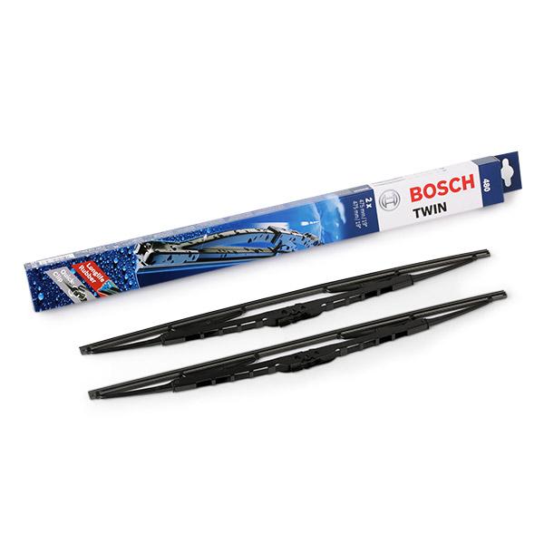 Set stergatoare parbriz BOSCH Twin 480 3397118540, lungime 2 x 475 mm, standard