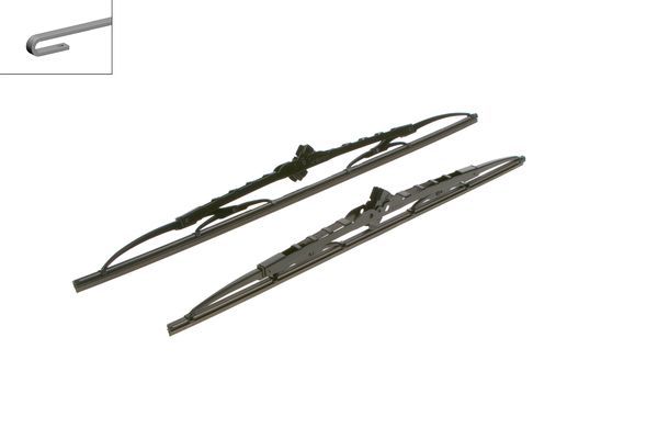 Set stergatoare parbriz BOSCH Twin 727 3397001727, lungime 550 mm, 475 mm, standard