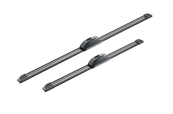 Set stergatoare parbriz BOSCH AeroTwin AR602S 3397014421, lungime 600 mm, 450 mm, lama stergator lata, pentru vehicule cu volan pe stanga