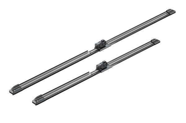 Set stergatoare parbriz BOSCH AeroTwin A727S 3397014727, lungime 650 mm, 500 mm, lama stergator lata, pentru vehicule cu volan pe stanga