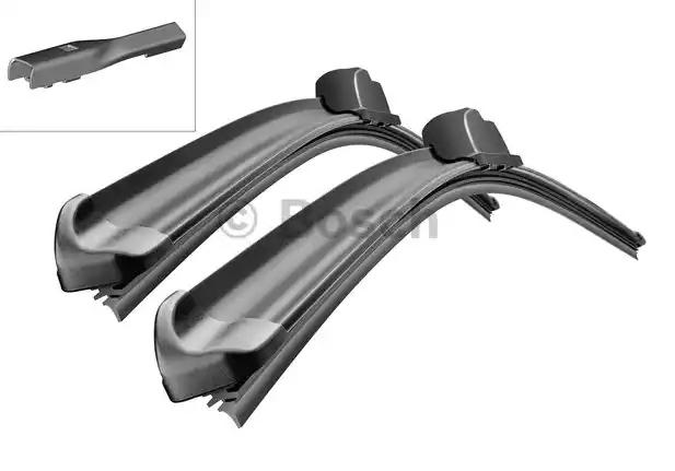 Set stergatoare parbriz BOSCH AeroTwin A244S 3397014244, lungime 625 mm, 550 mm, fara carcasa, pentru vehicule cu volan pe stanga