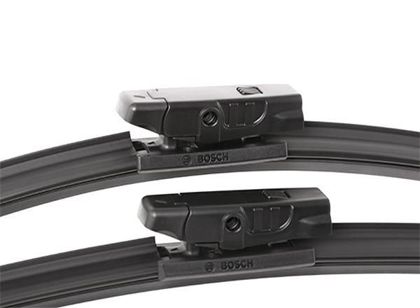 Set stergatoare parbriz BOSCH AeroTwin Multi-Clip AM468S 3397014122, lungime 650 mm, 400 mm, fara carcasa, pentru vehicule cu volan pe stanga