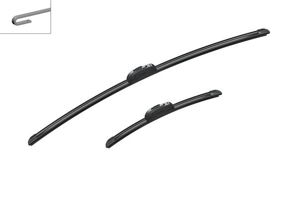 Set stergatoare parbriz BOSCH AeroTwin Retrofit AR705S 3397014637, lungime 700 mm, 340 mm, pentru vehicule cu volan pe stanga