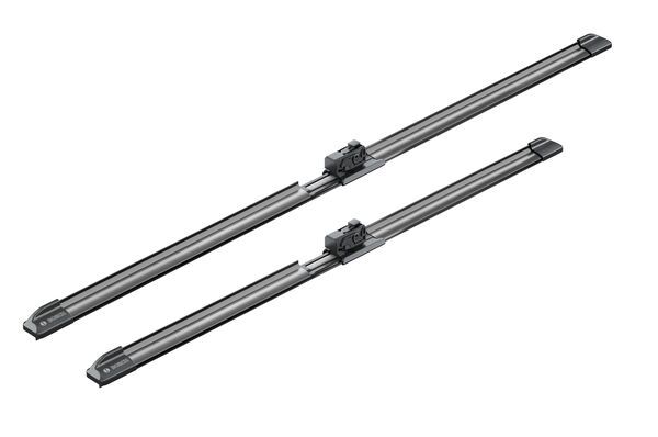Set stergatoare parbriz BOSCH A725S 3397014725, lungime 625 mm, 500 mm, lama stergator lata, pentru vehicule cu volan pe stanga