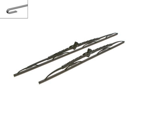 Set stergatoare parbriz BOSCH Twin 655 3397010302, lungime 650 mm, 550 mm, standard