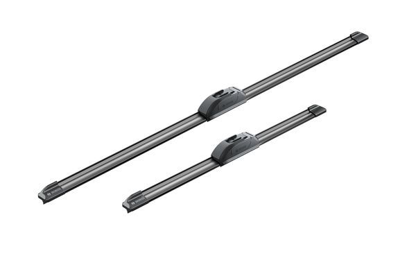 Set stergatoare parbriz BOSCH AeroTwin Retrofit AR653S 3397118911, lungime 650 mm, 400 mm, fara carcasa, pentru vehicule cu volan pe stanga