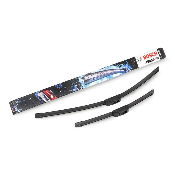 Set stergatoare parbriz BOSCH AeroTwin Retrofit AR653S 3397118911, lungime 650 mm, 400 mm, fara carcasa, pentru vehicule cu volan pe stanga