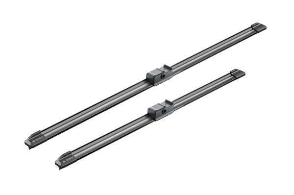 Set stergatoare parbriz BOSCH AeroTwin A084S 3397007084, lamela tip AeroBlade, lungime 575 mm, 450 mm, pentru vehicule cu volan pe stanga