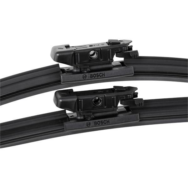 Set stergatoare parbriz BOSCH A583S 3397007583, lamela tip AeroBlade, lungime 650 mm, 340 mm, pentru vehicule cu volan pe stanga