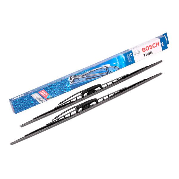 Set stergatoare parbriz BOSCH Twin 609 3397118309, lamela tip clasic, lungime 600 mm, cu duza stropitoare lichid integrata