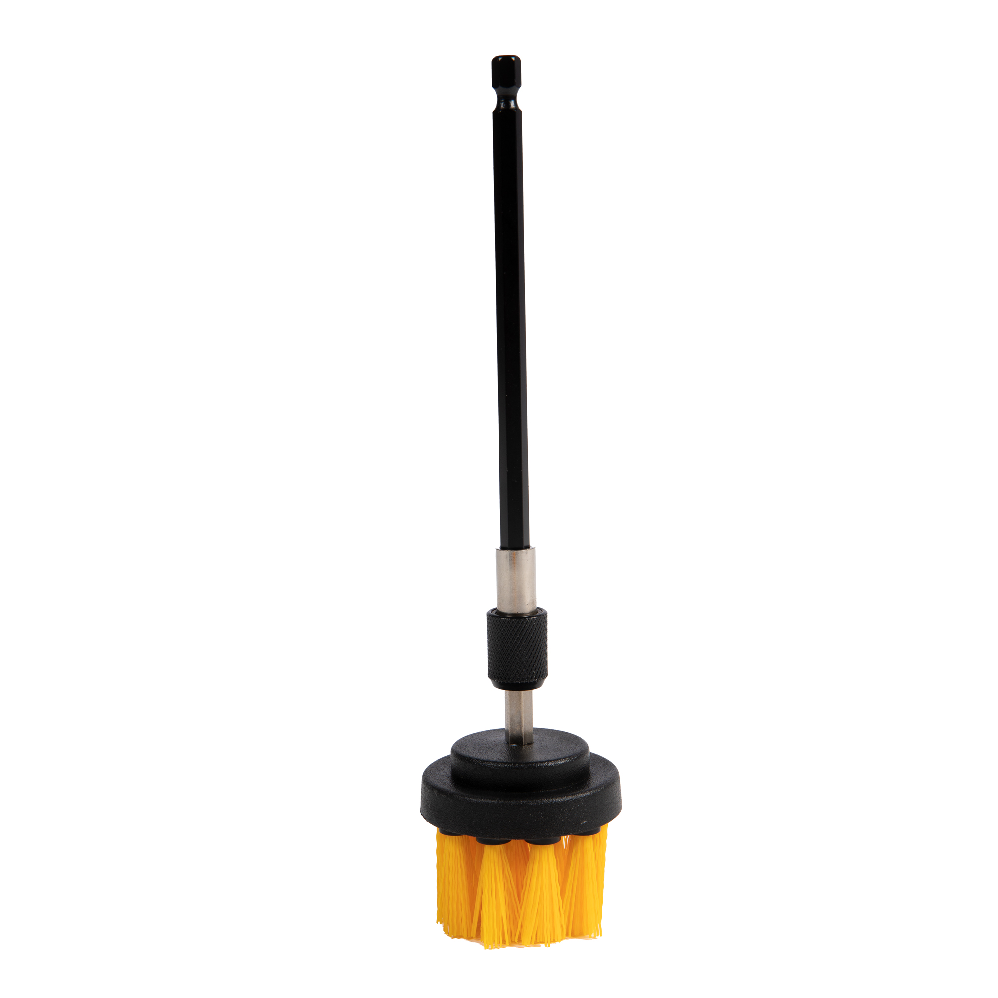 Set 4 perii pentru curatat cu tija/adaptor pentru bormasini DETOOLZ DZ-SE254