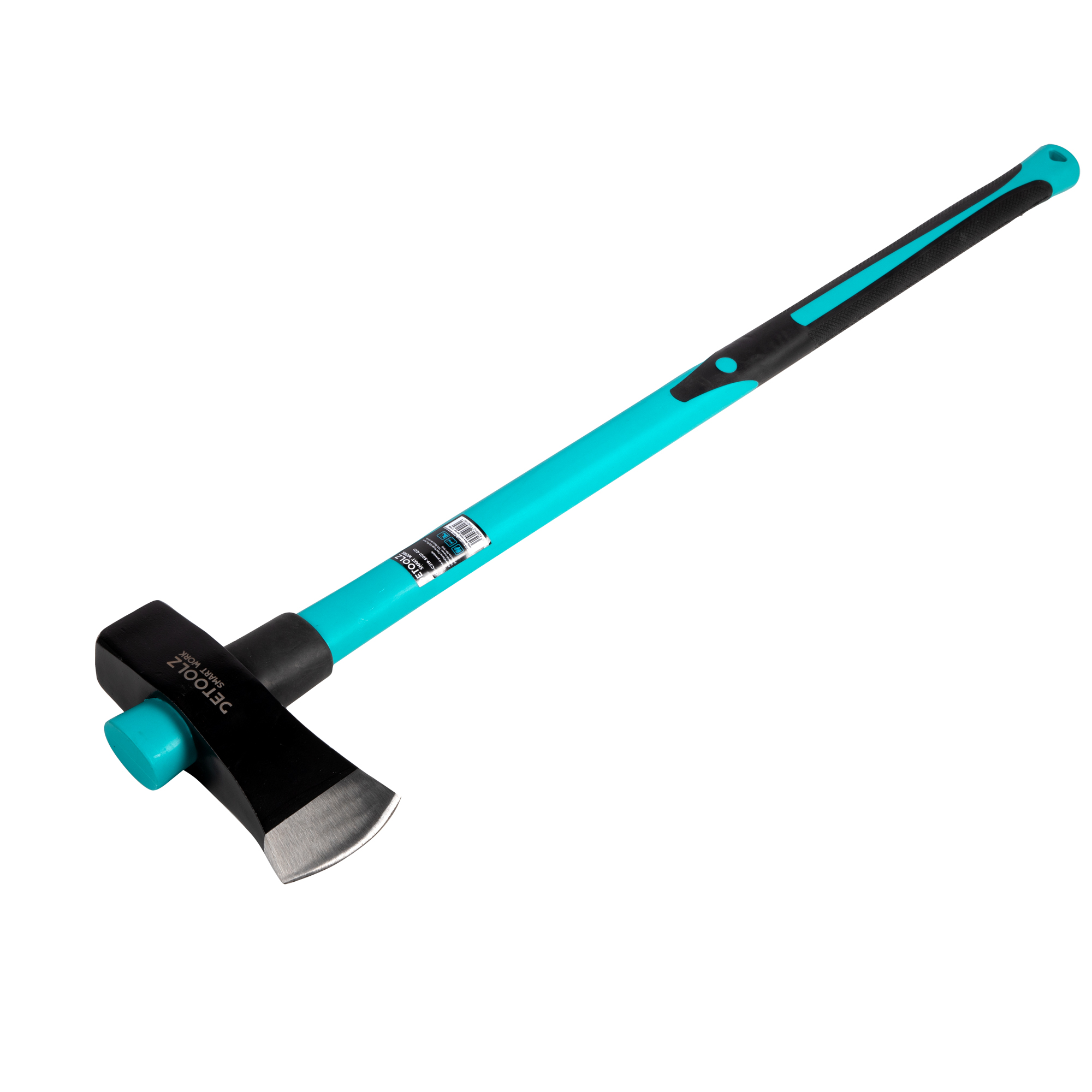 Topor despicator DETOOLZ DZ-C319-S001-G01, coada fibra de sticla, PP si TPR, 2700 g